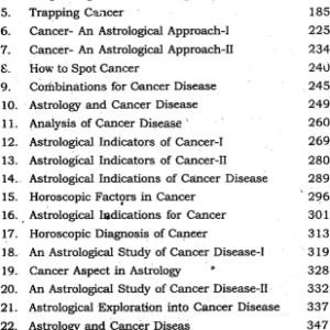 Astrology for Overcoming Cancer 1