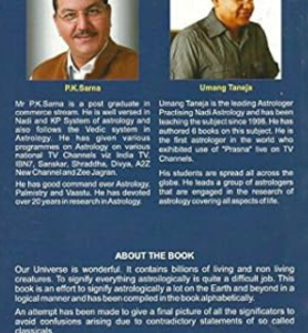 Dictionary of Significators in Astrology Back Cover