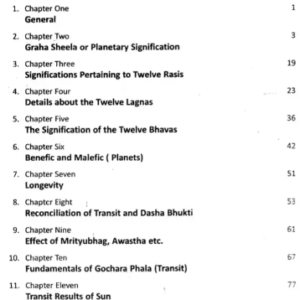 Gochar Phaladeepika 1