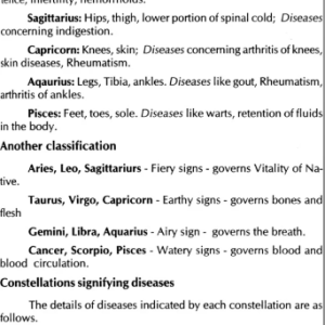 Health and Disease in Stellar Astrology 3