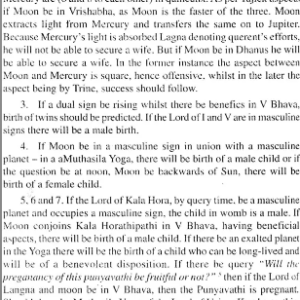 Hindu Horary Astrology 1