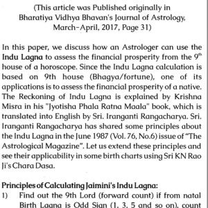 136 Rare Applied Principles of Jaimini and Parashara Maharishi 3