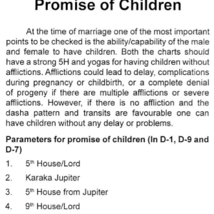Cosmic Promise of Children 6