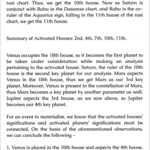 Easy Predictive Astrology (Application of Bhrigu Chakra Paddhati & Vimshottari Dasha) 6