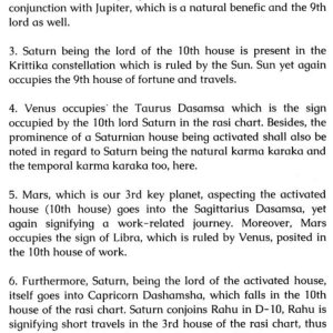 Easy Predictive Astrology (Application of Bhrigu Chakra Paddhati & Vimshottari Dasha) 7