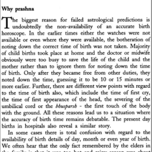 Prashna Shastra: Scientific Applications of Horary Astrology (Set of 2 Volumes) (DK) 4 Prashna Shastra 1
