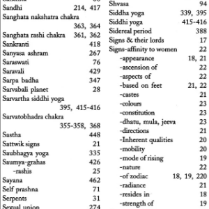 Prashna Shastra: Scientific Applications of Horary Astrology (Set of 2 Volumes) (DK) 5 Prashna Shastra 8