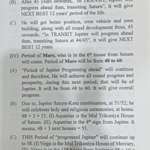 Advance Predictive Techniques of Ashtakvarga 8