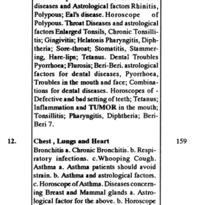 Astrology & Diagnosis 3