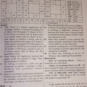 Astrology and Timing of Marriage (A Scientific Approach) [English] 5