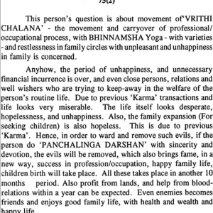 Brighu Prashna Nadi 2