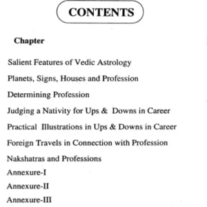 DETERMINING PROFESSION AND Ups and Downs in Career1