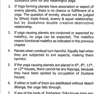 Encyclopedia of Vedic Astrology Yogas 1