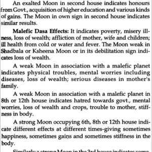 Jyotish Dasa Analysis 6