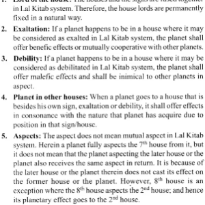 Lal Kitab System of Progression and Curative Measure1