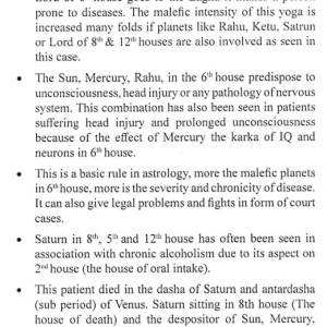 My Experiment with Medical Astrology 5