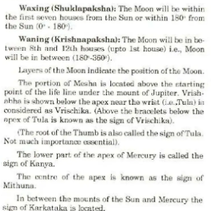 Natal chart from the palm 2
