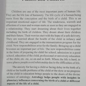 Planets and Children Based on Systems' Approach for Interpreting Horoscopes3