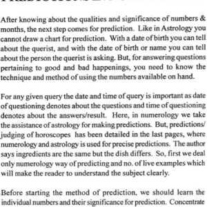 Predicting Through Astro-numerology 4