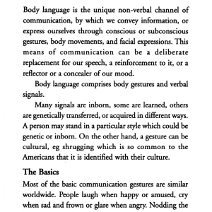 A Little Book of Body Language (STP) 3 A Little Book of Body Language 2