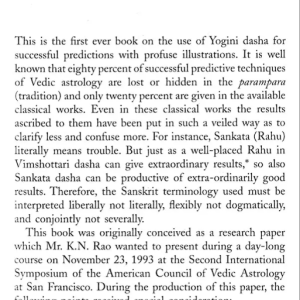 Applications of Yogini Dasha 3