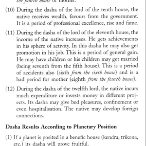 Applications of Yogini Dasha 7