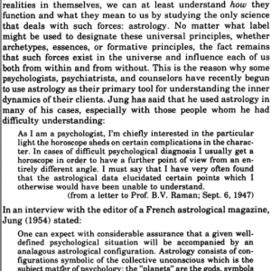 Astrology, Psychology and The Four Elements 3