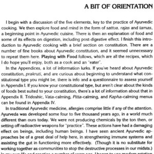 Ayurvedic Cooking for All