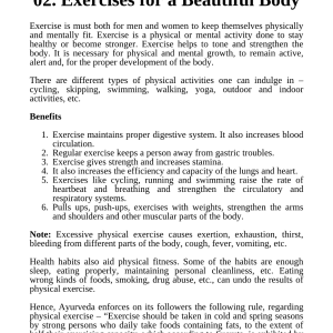 Beauty and Health through Ayurveda 1