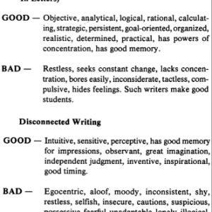 Handwriting Analysis Made Easy 3