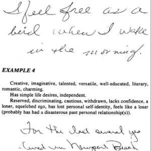 Handwriting Analysis Made Easy 4