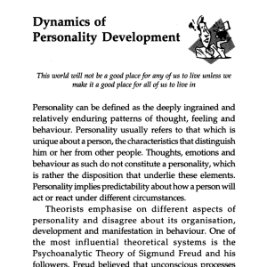 Personality Development through Positive Thinking (STP) 5 Personality Development through Positive Thinking 4