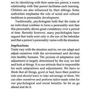 Personality Development through Positive Thinking (STP) 6 Personality Development through Positive Thinking 5