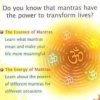 The Power of Mantras