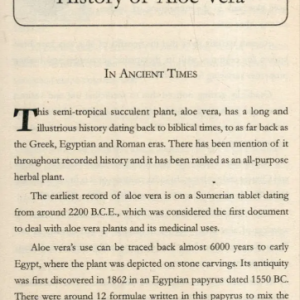 The Secret Benefits of Aloe Vera 1