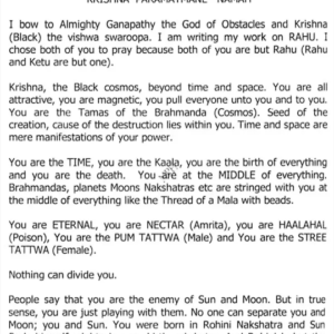 An Introduction to Rahu Centric-Hp Theory Principles 3