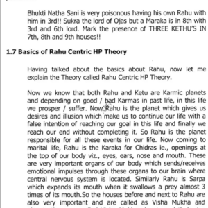 An Introduction to Rahu Centric-Hp Theory Principles 4