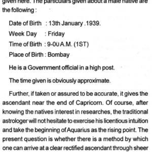 Astro Secrets and Krishnamurti Padhdhati (Part IV)-1