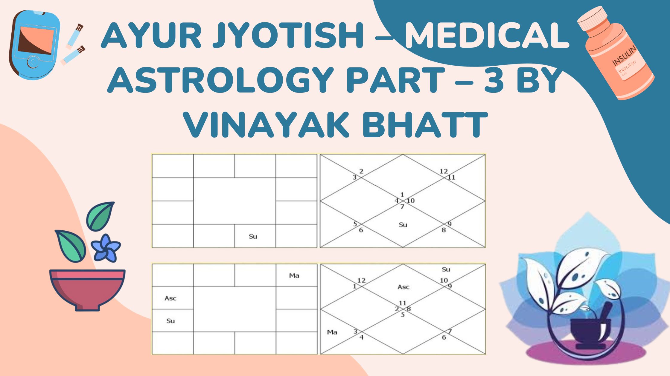 Ayur Jyotish – Medical Astrology Part – 3 by Vinayak Bhatt