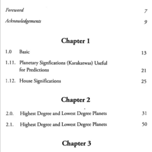 Degree System of Astrology 2