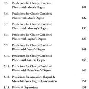 Degree System of Astrology 3
