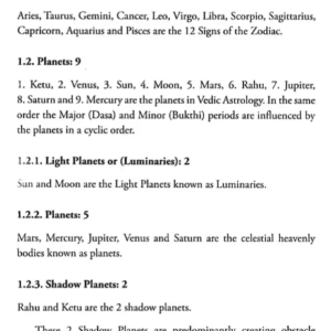 Degree System of Astrology 5