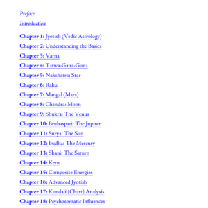 Jyotish (Vedic Astrology)1