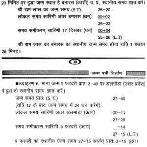Making of Horoscope 8