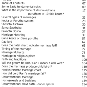 Marriage, Child Birth and Sub Lord System 1