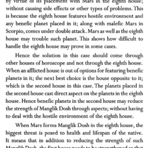 Match Making and Manglik Dosh 7