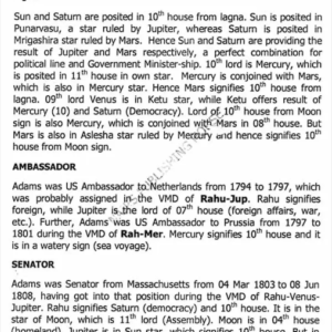 _Nakshatra Astrology on Presidents 6