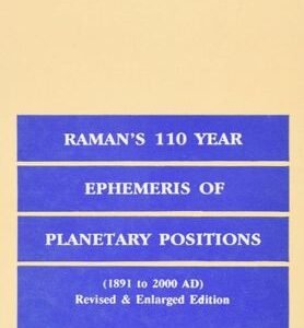 Raman's Hundred and Ten Years Ephemeris