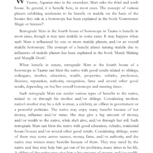 Retrograde Mars - Part II 5