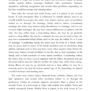 Retrograde Mars - Part III 8